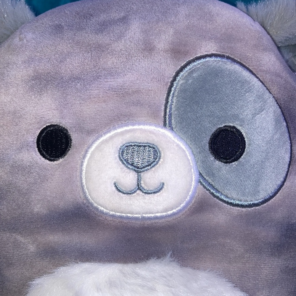NWT Guatavus the dog gray white 8" Original Squishmallow - Picture 2 of 13